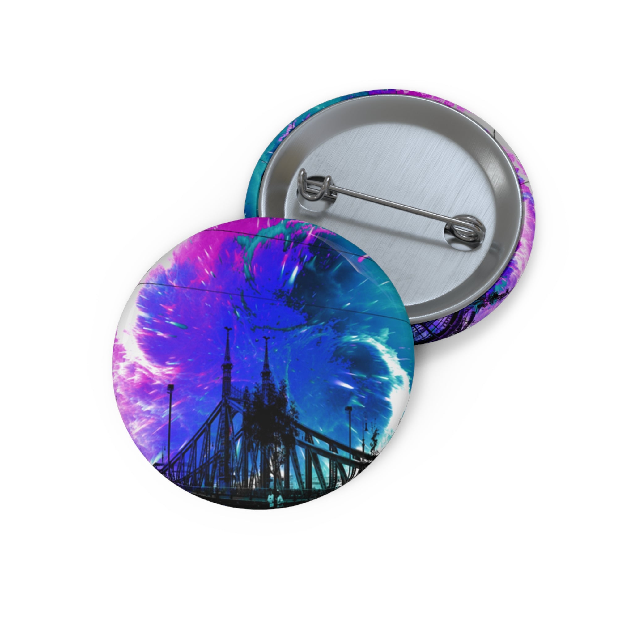 Creation Liberty Bridge Desires Custom Pin Buttons