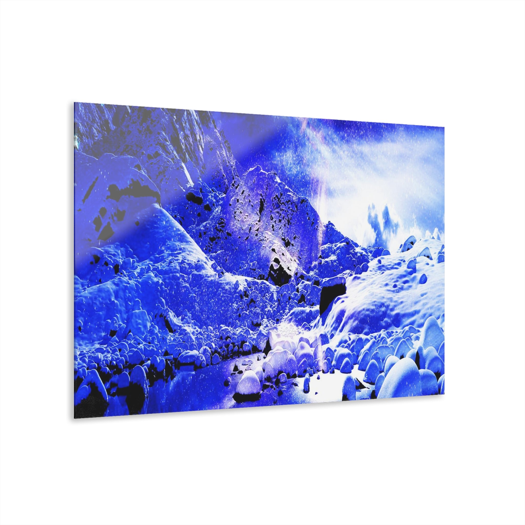 Yule Night Dreams Acrylic Prints (French Cleat Hanging)