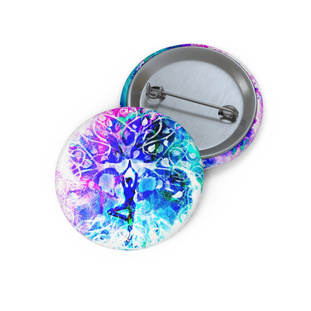 Creation's Namaste Meditations Pin Buttons