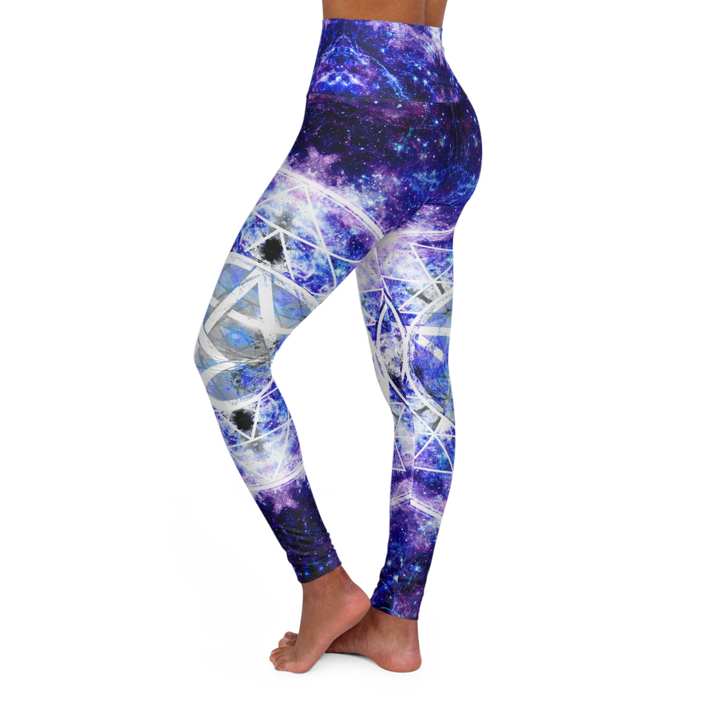 Amen Jin's Katerina's Dracularian Dragoness Triple Goddess Yoga Leggings