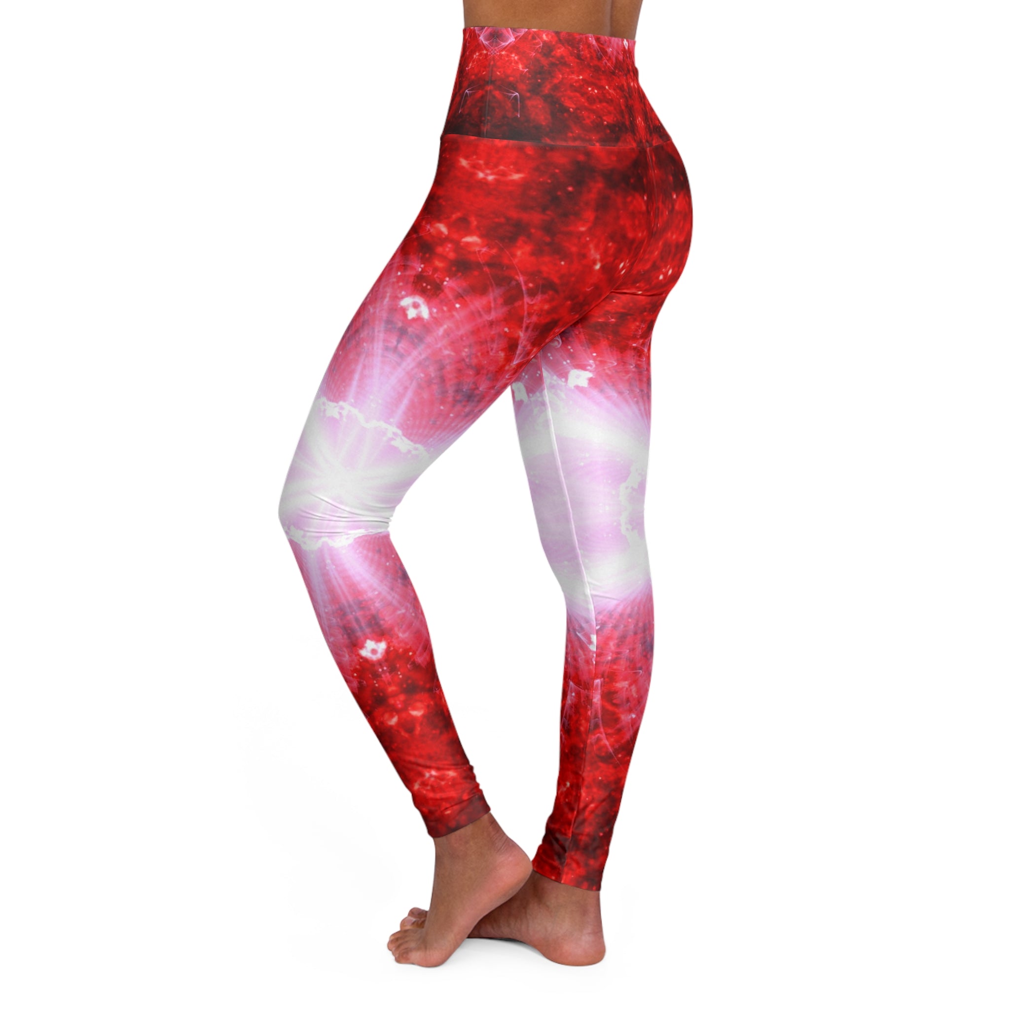 Katerina’s Battle Symphony Red Instead 2022 Desires High Waisted Yoga Leggings