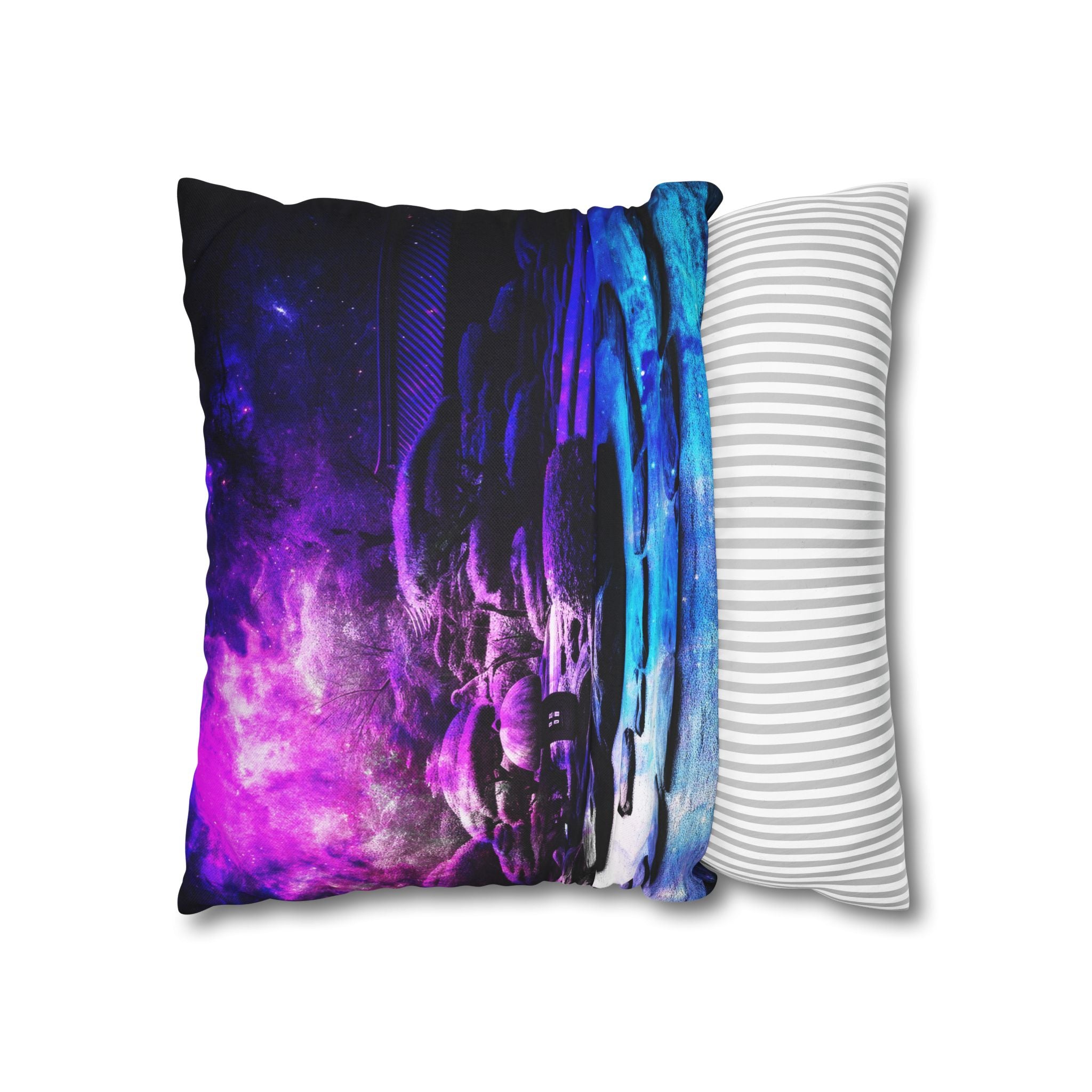 Creation's Heaven Tranquil Garden Dreams Spun Polyester Square Pillow Case