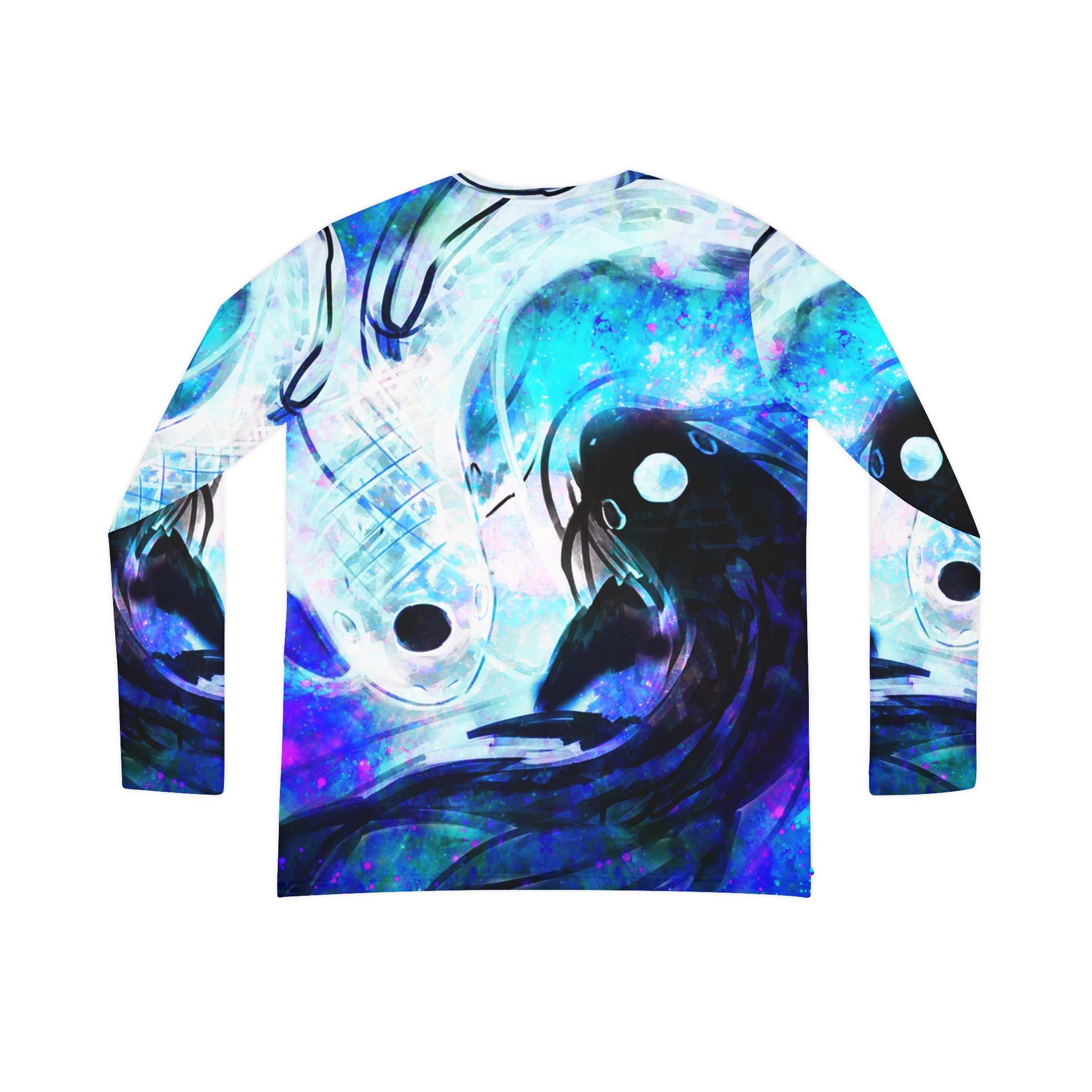 Amen Jin's Memories of Yesterday Desires Koi Dreams Long Sleeve V-neck Shirt
