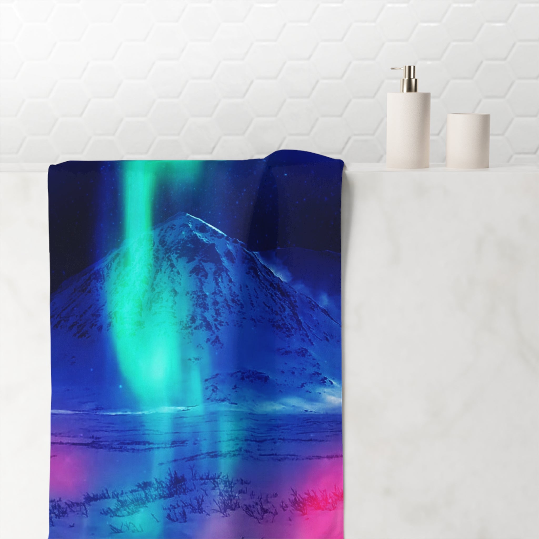 Lighted String Matanuska Dreams Mink-Cotton Towel