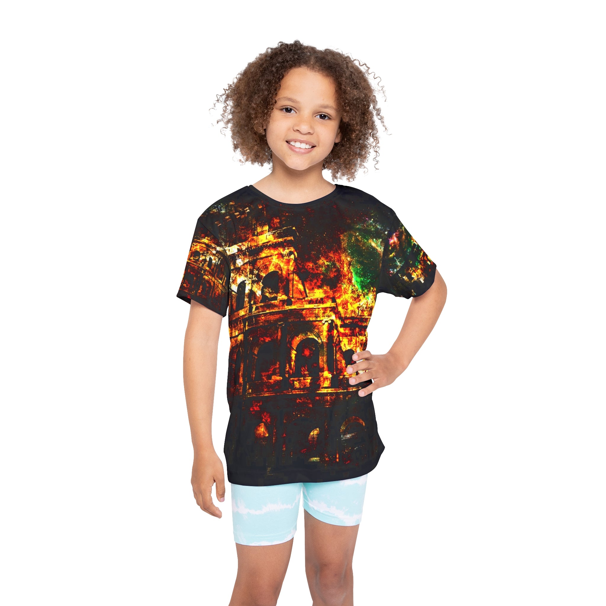 Breathe Again Dreams of Roman Patterns Past Kids Sports Jersey