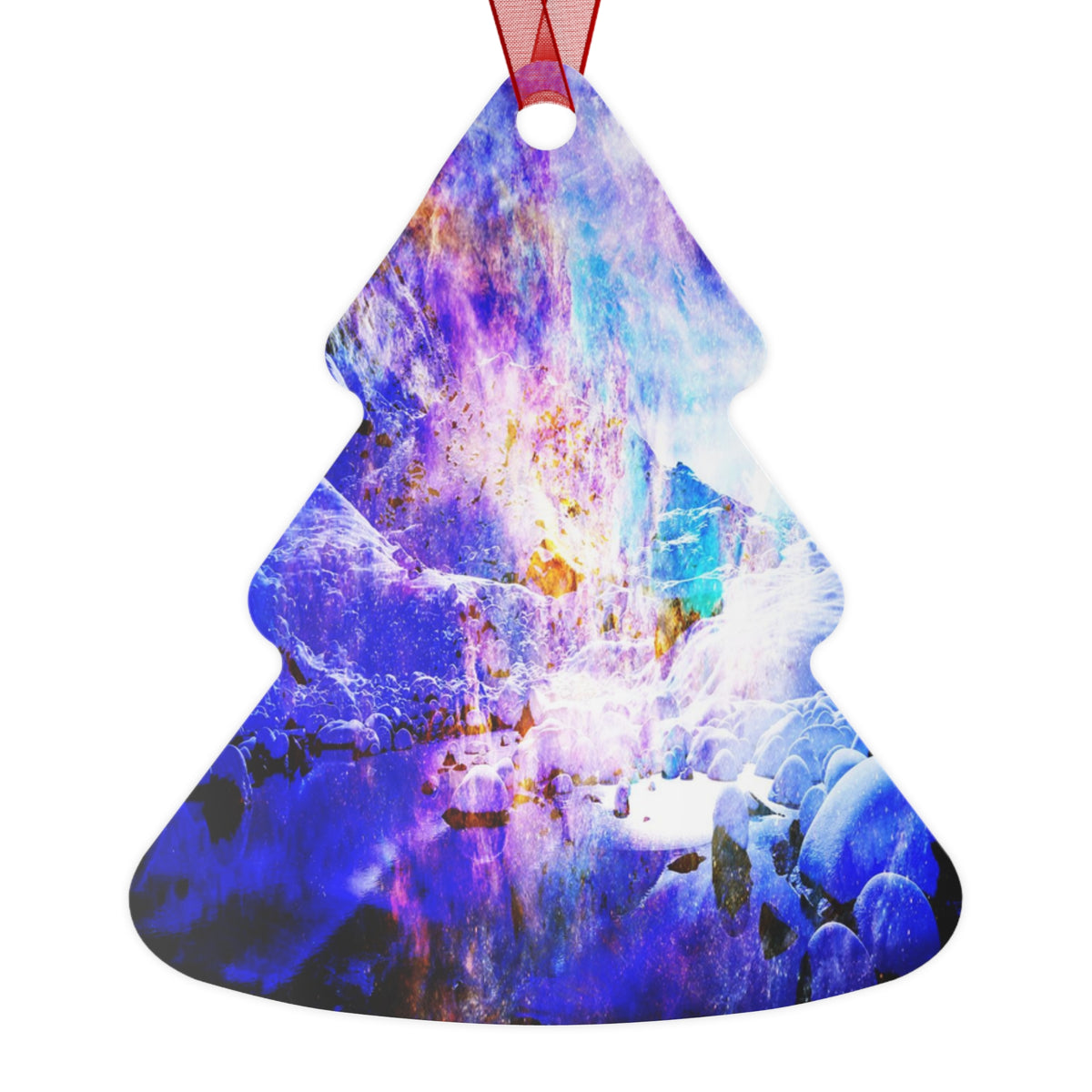 Breathe Again Yule Night Dreams Metal Ornaments
