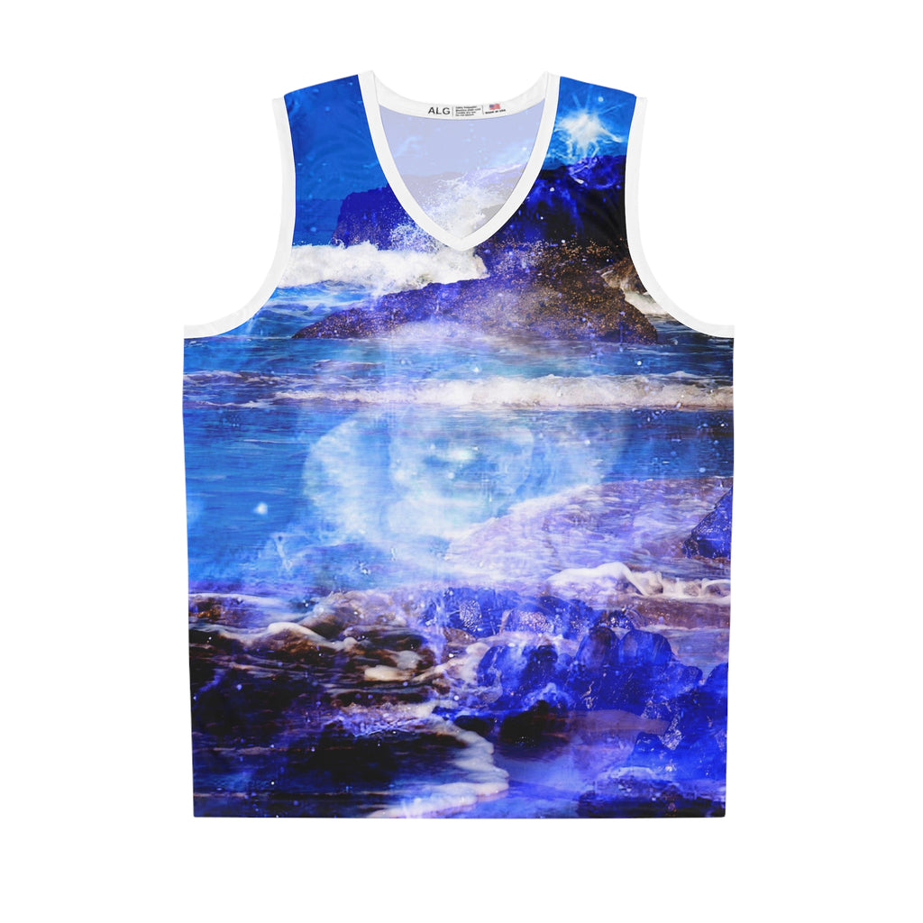 Sea of Serenity Dreams Basketball Jersey