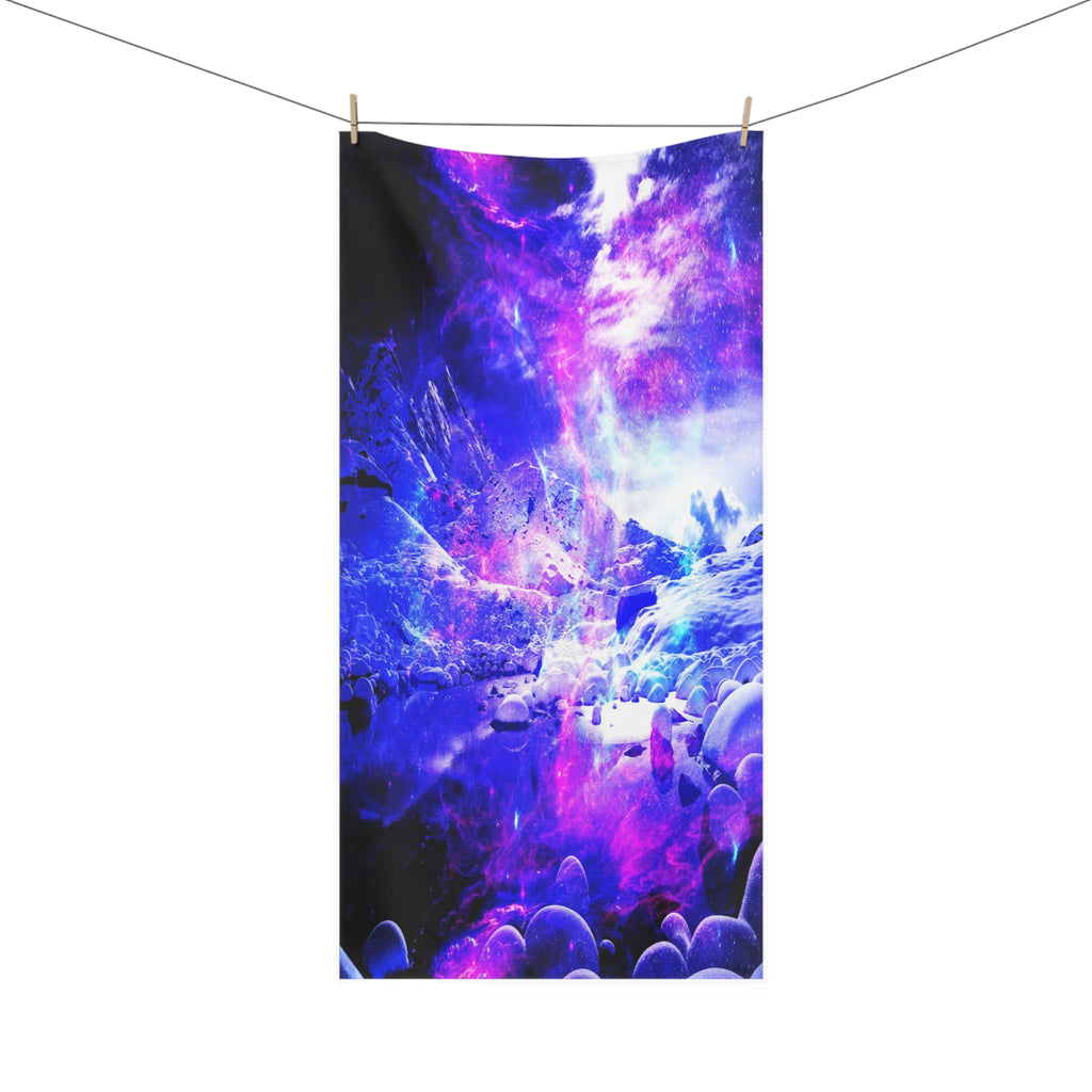 Amethyst Yule Night Dreams Mink-Cotton Towel
