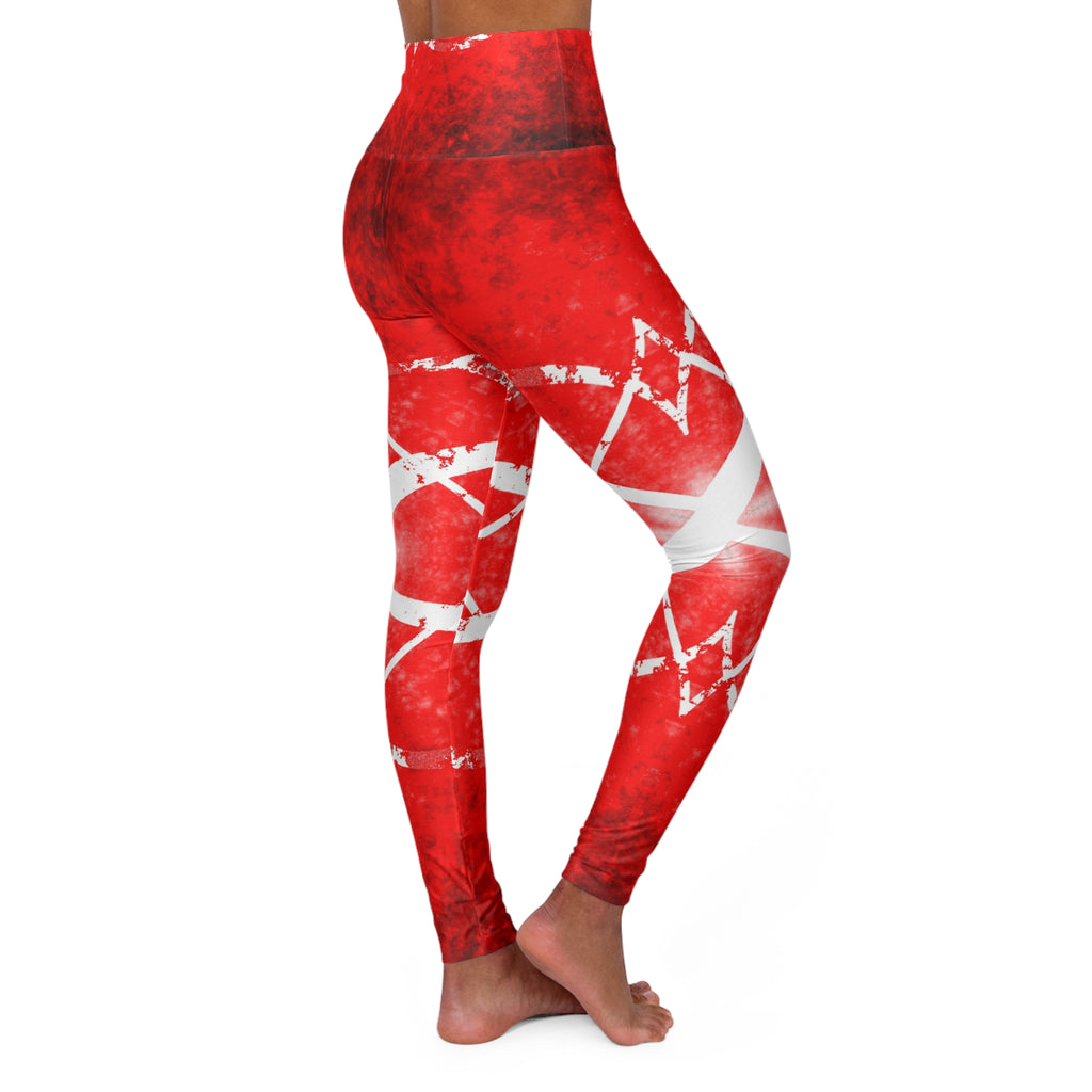 Katerina's Battle Symphony Red Instead Infinity Desires 2024 Yoga Leggings