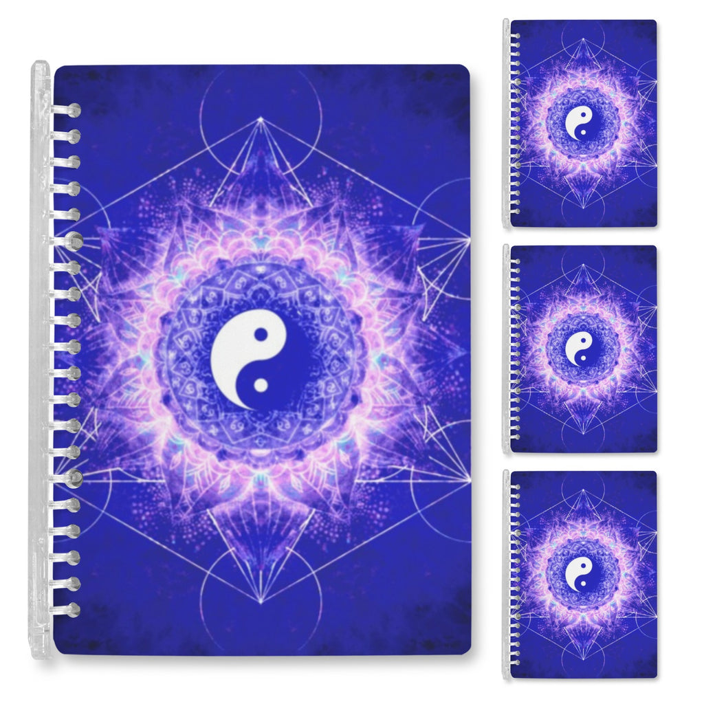 Katerina's Uncertainty in Time & Space Yin Yang Meditations Loose-Leaf Notebooks ( Cover Print, 4-Pack ) | Ships from USA