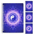 Katerina's Uncertainty in Time & Space Yin Yang Meditations Loose-Leaf Notebooks ( Cover Print, 4-Pack ) | Ships from USA