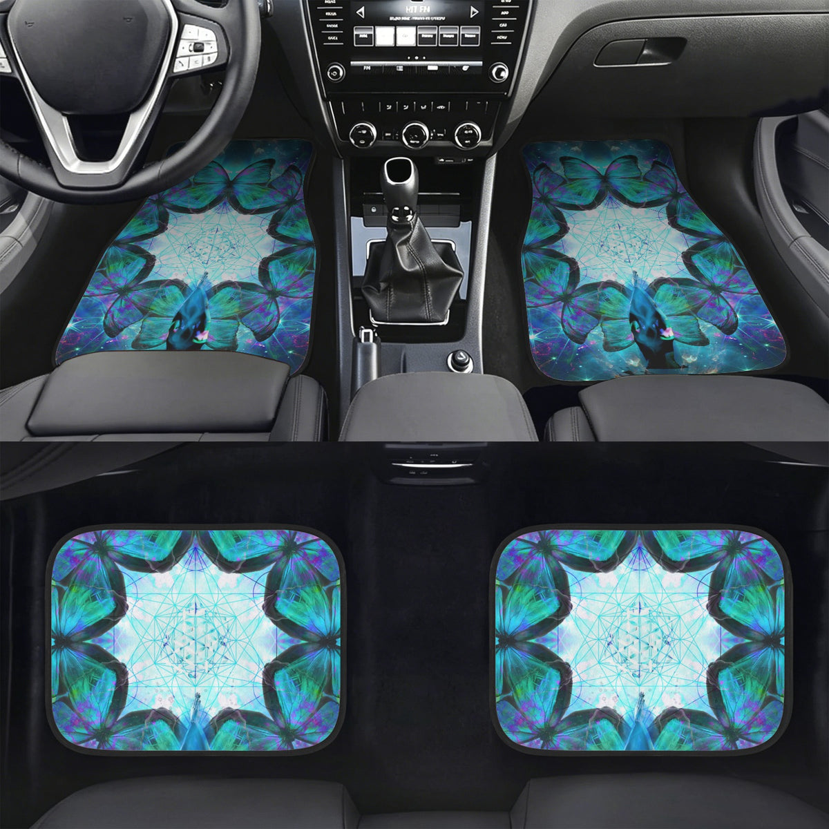 Katerina's Now and Forever Metamorphsis Meditations 4-Piece Car Floor Mats （Customized Separately）| Ships from USA