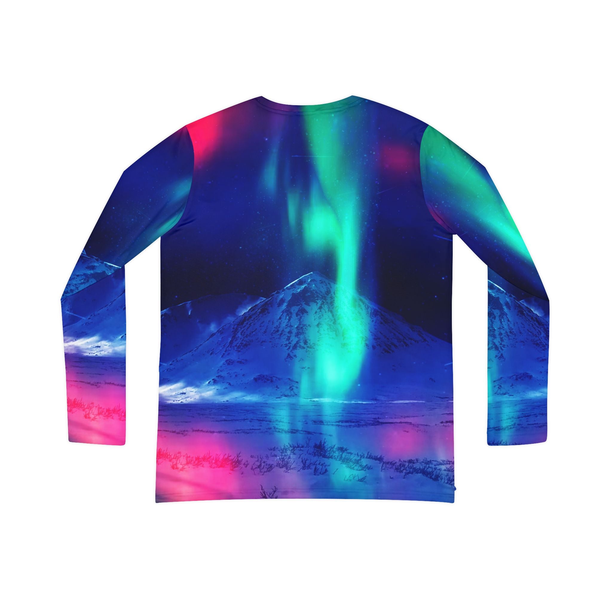 Lighted String Matanuska Dreams Women's Long Sleeve V-neck Shirt