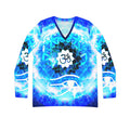 Amen Jin's Blue Sun Fairy Om Meditations Long Sleeve V-neck