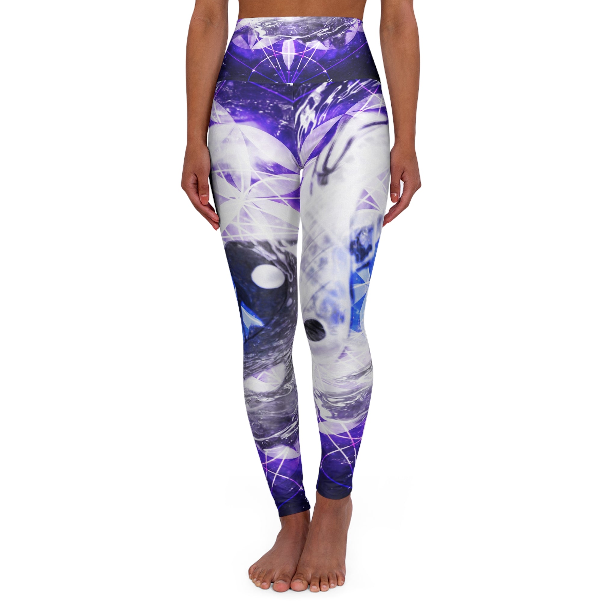 Katerina's We Will Go Home Koi Meditations High Waisted Yoga Leggings