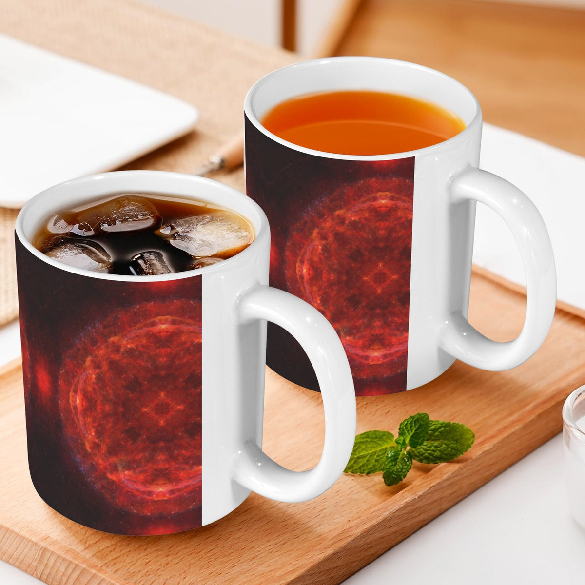 Katerina's Love & Hatred Desires Custom White Mug(11OZ)(Set of 2) | Ships from USA