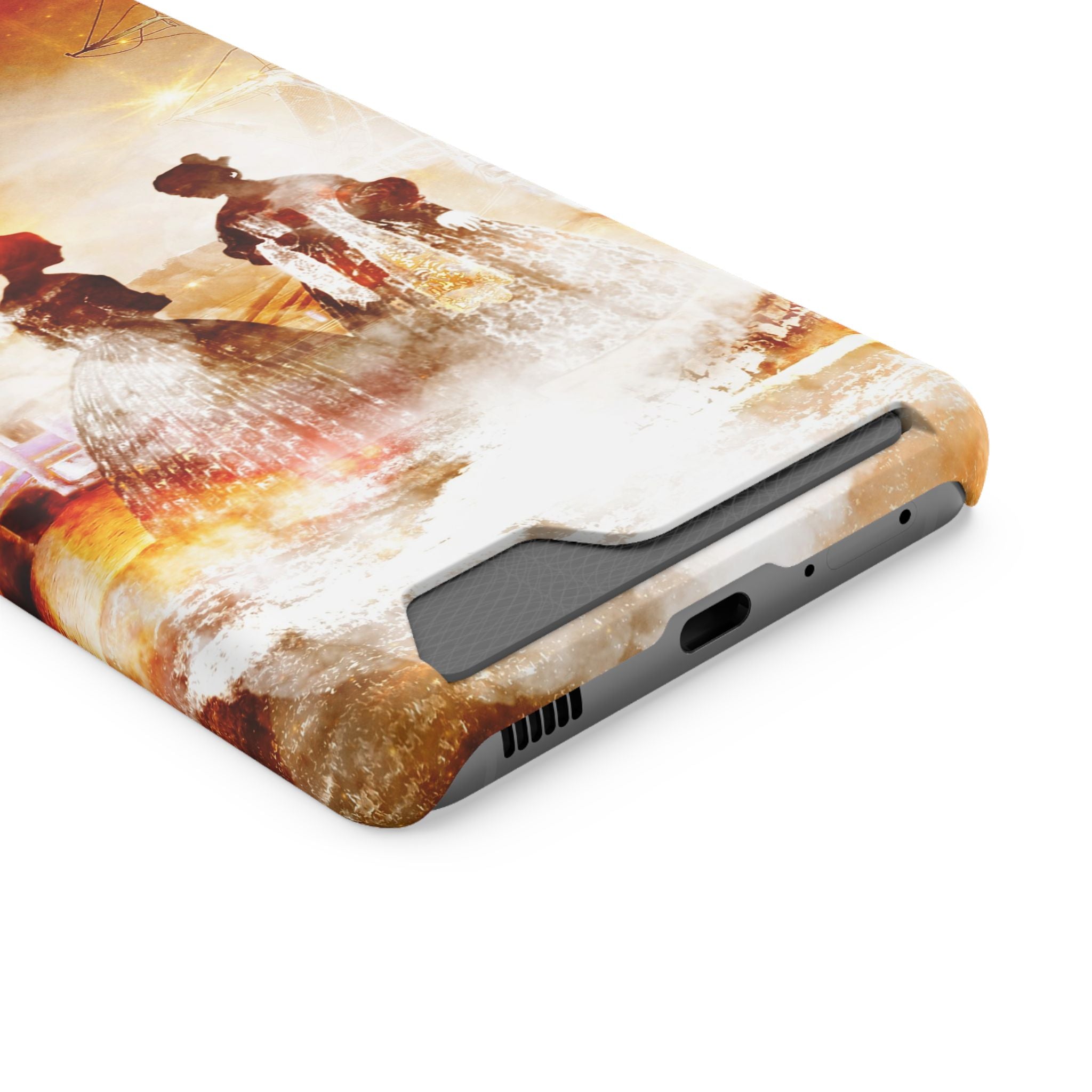 Samhain Eve Salem Harbor Dreams Phone Case With Card Holder