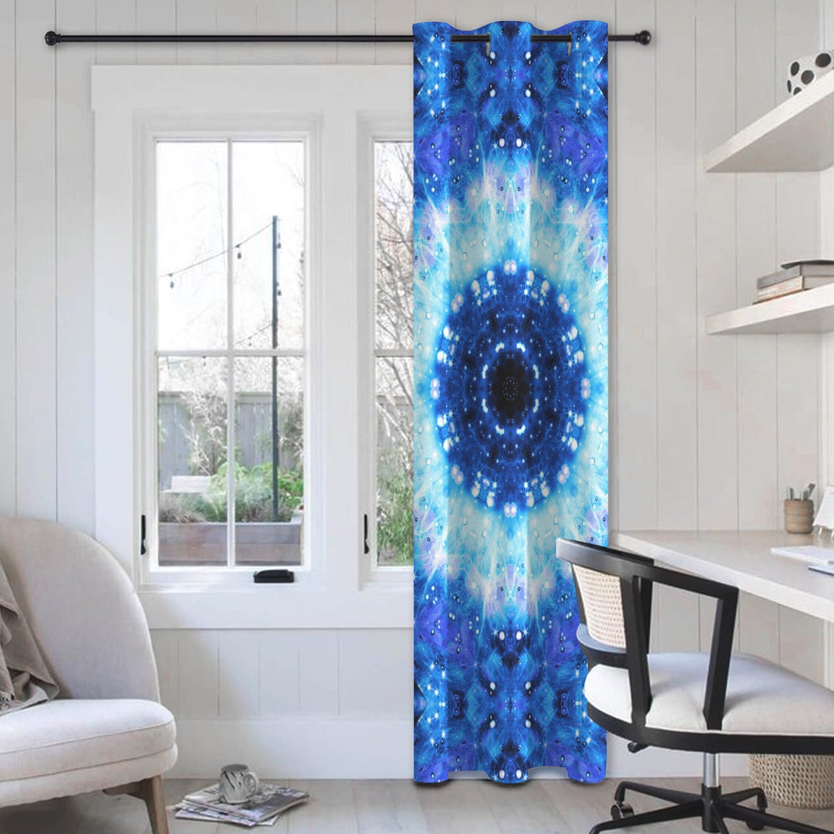Katerina's Noel Nouvelette Desires Grommet Curtain 42" x 84" ( 1 Piece ) | Ships from USA