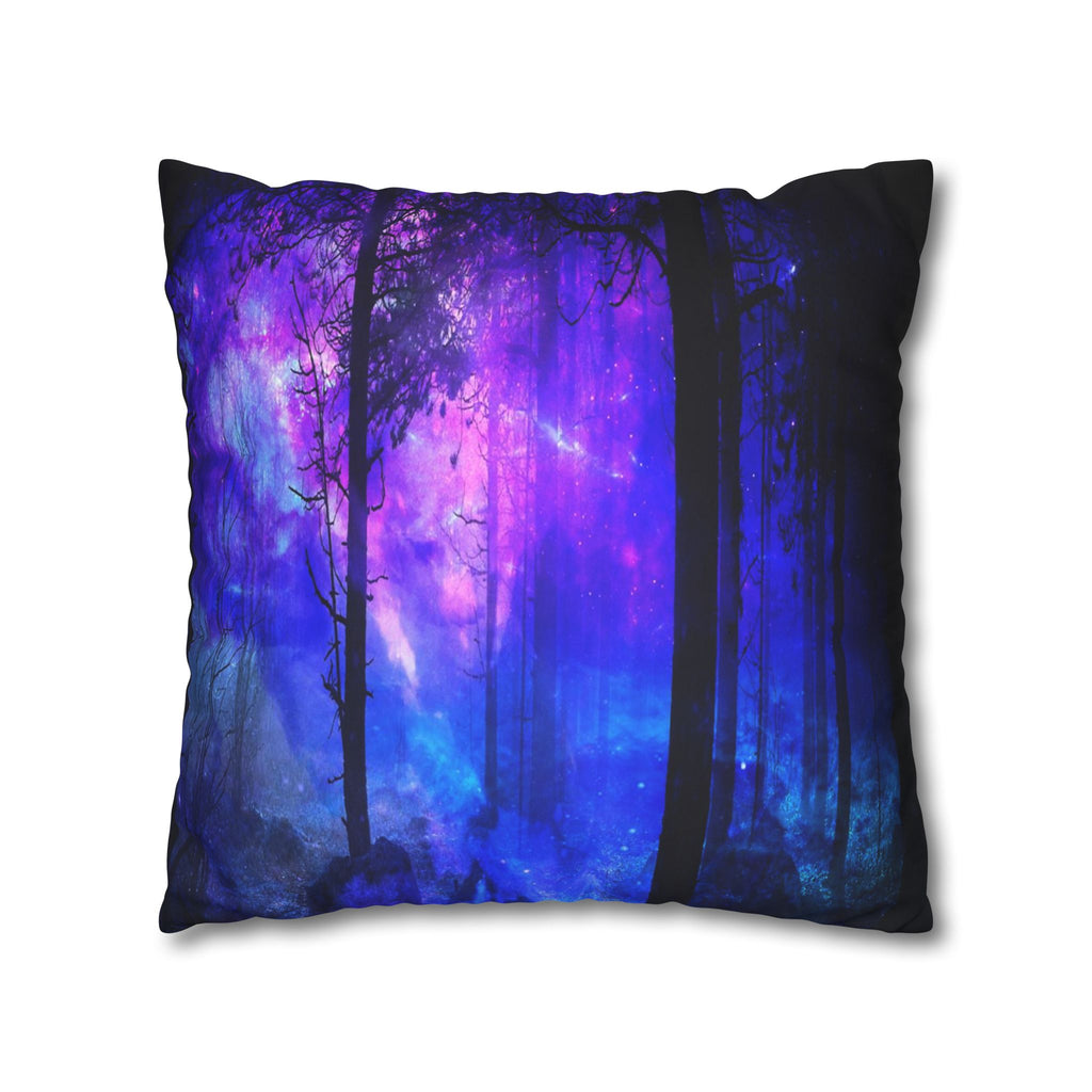 Creation's Heaven Mystic Night Dreams Faux Suede Square Pillow Case