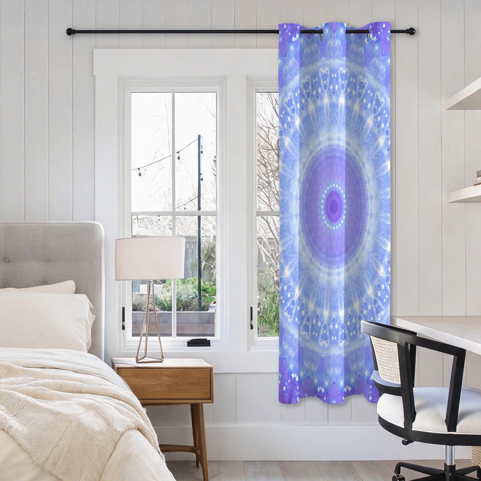 Katerina's Living on a Prayer Desires Grommet Curtain 42" x 63" ( 1 Piece ) | Ships from USA