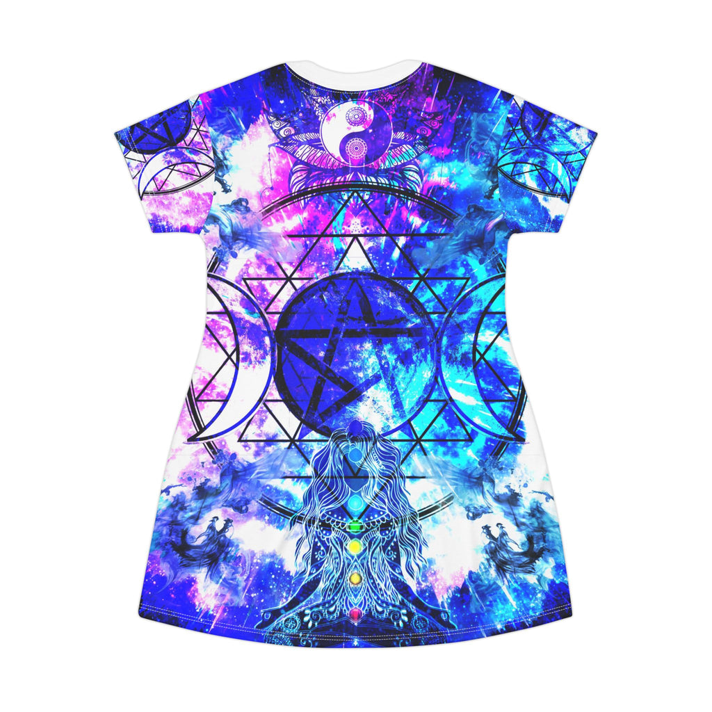 Creation's Magical Awakening Desires Meditations T-Shirt Dress