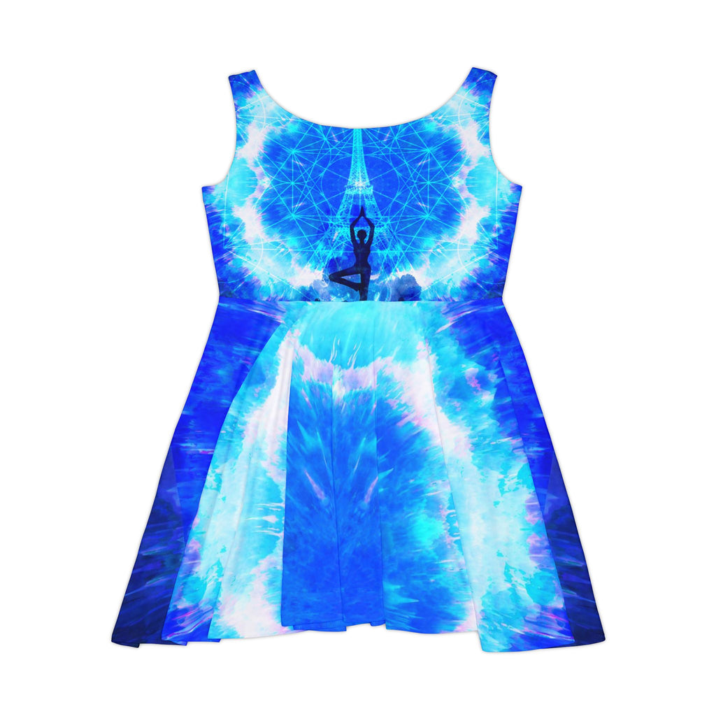 Amen Jin's Blue Sun Parisian Meditations Women's Skater Dress