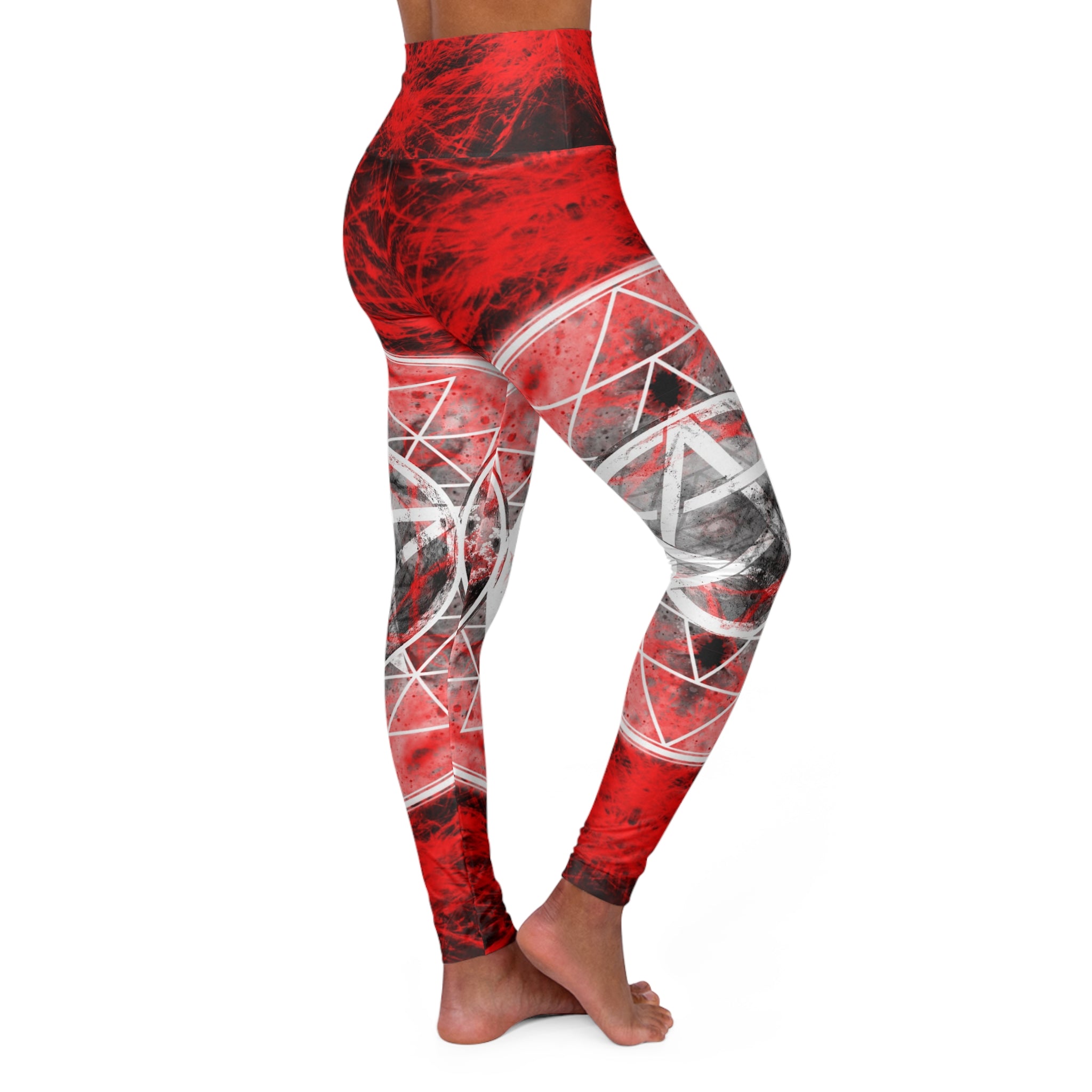 Katerina's Waiting for Hello Triple Goddess Meditations High Waist Yoga Leggings