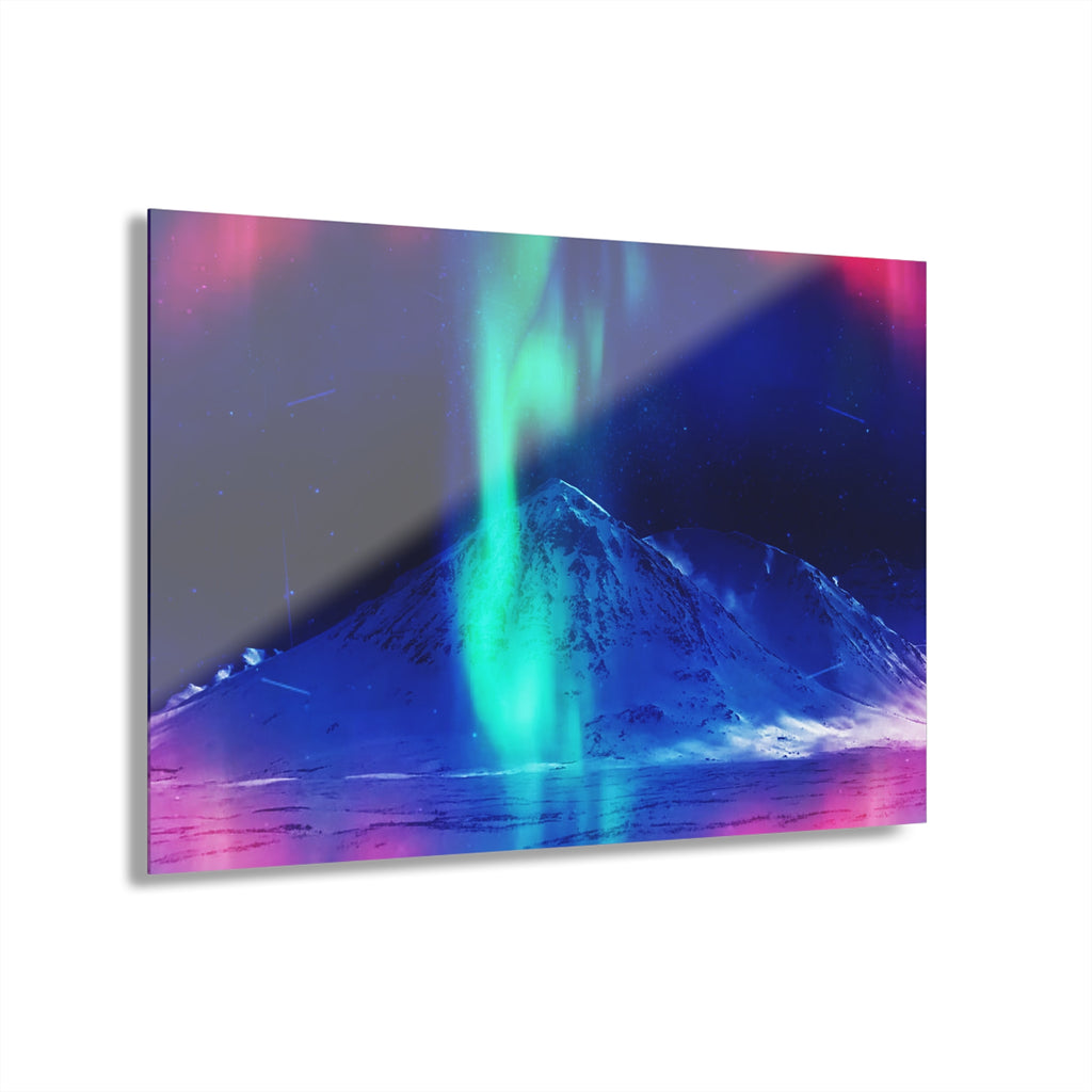 Lighted String Matanuska Dreams Acrylic Prints (French Cleat Hanging)