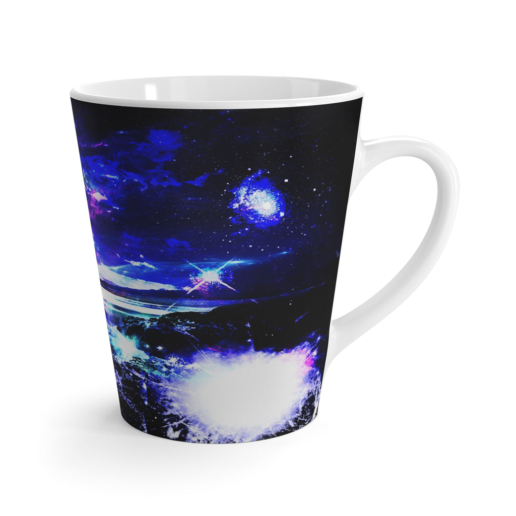 Amethyst Dancing Sea Dreams Latte Mug