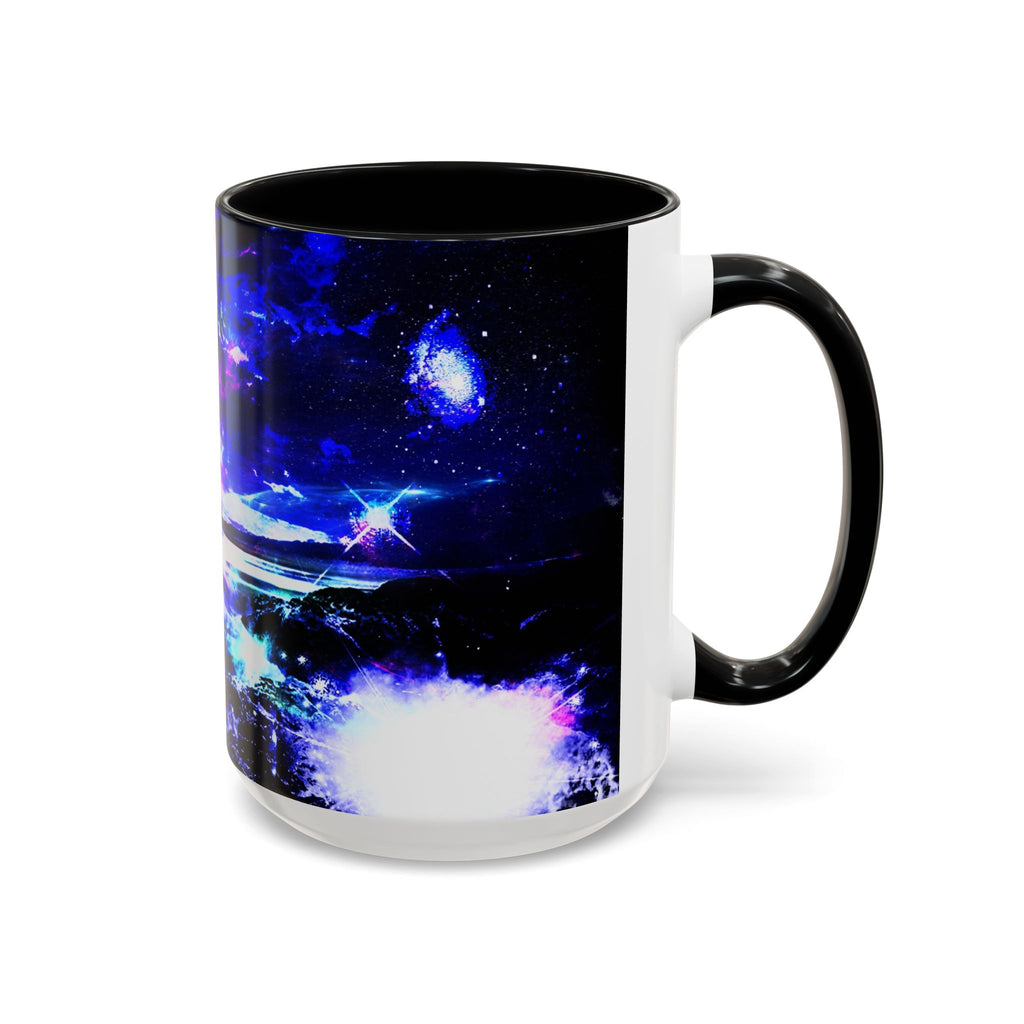 Amethyst Dancing Sea Dreams Accent Coffee Mug