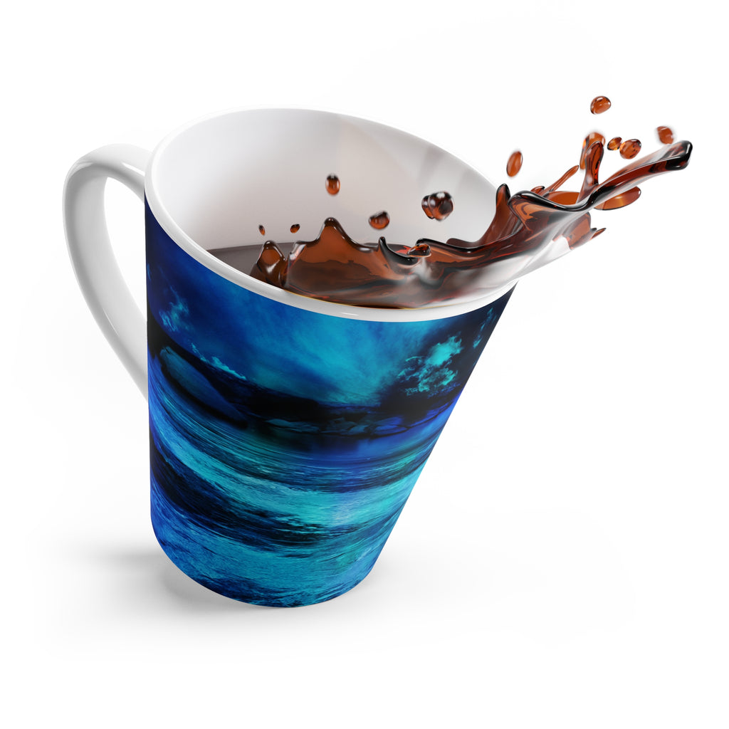 Dancing Lights Dreams Latte Mug