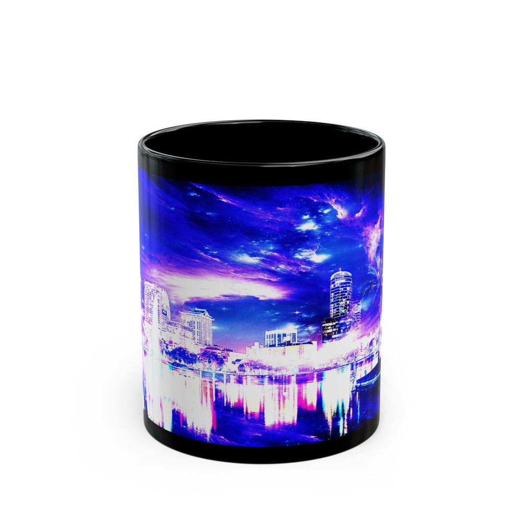 Amethyst Sapphire Orlando Dreams Black Mug
