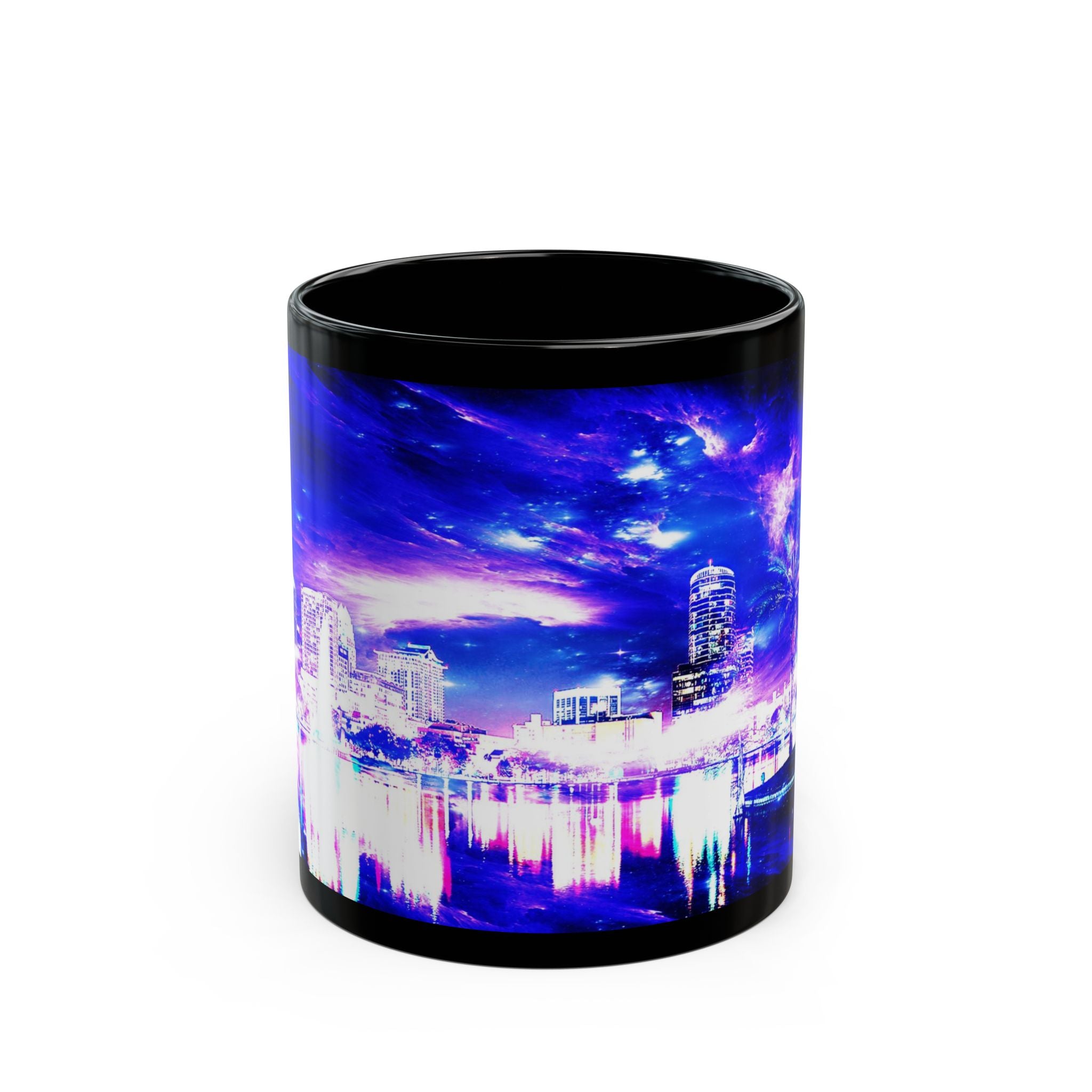 Amethyst Sapphire Orlando Dreams Black Mug