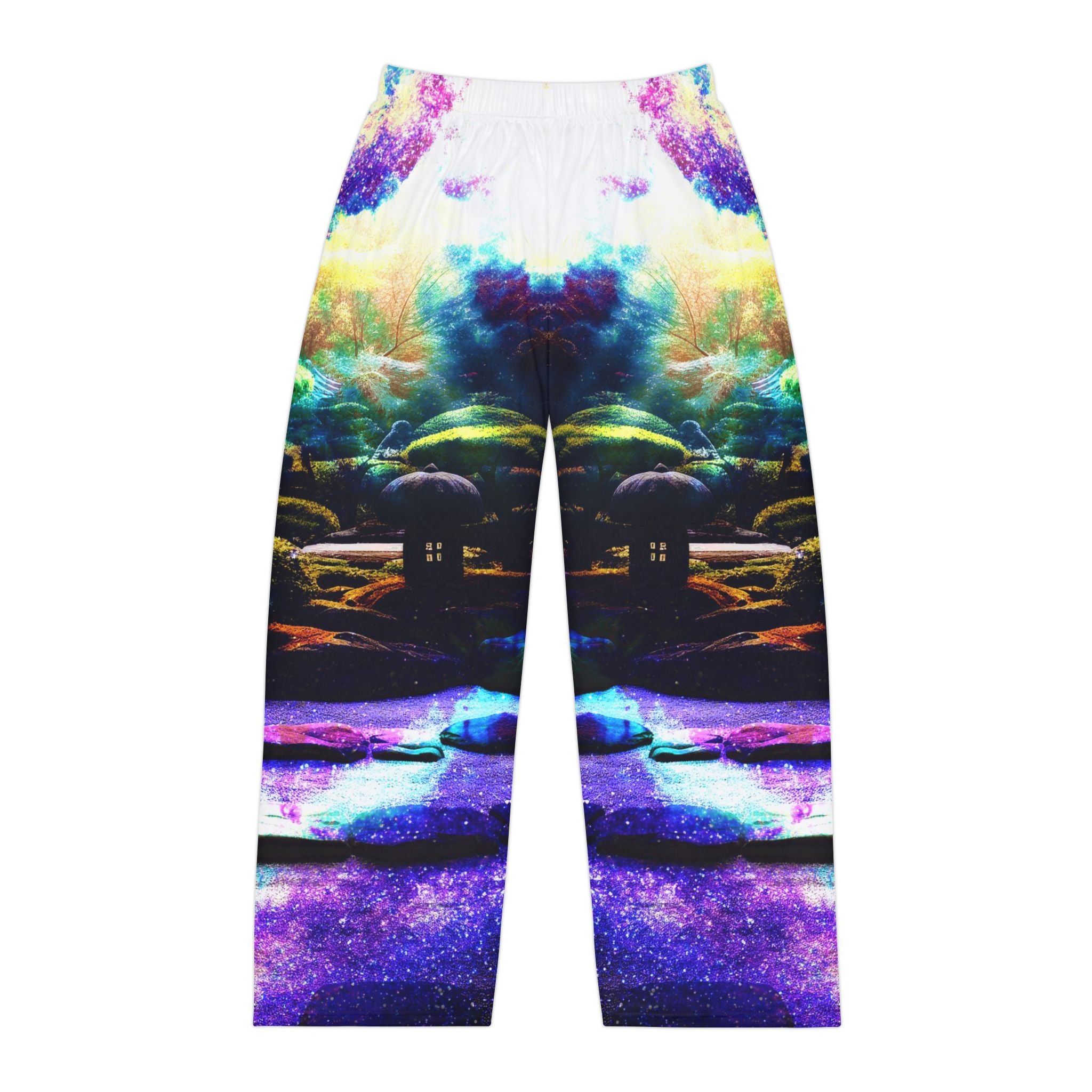 Spirited Marie Wide Awake Tranquil Garden Dreams Men's Pajama Pants