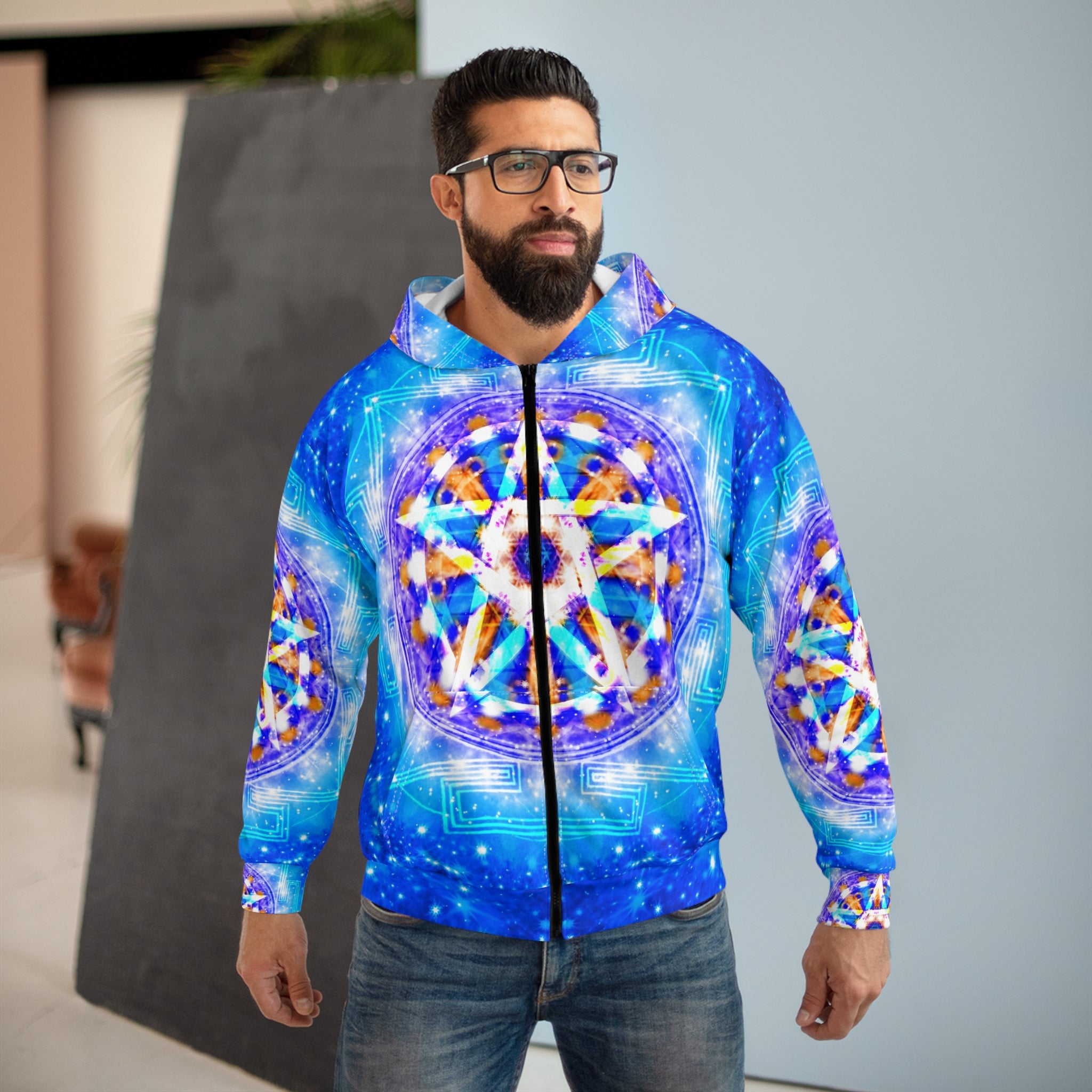 Katerina's Howl's Tomorrow Girl Beltane Meditations Unisex Zip Hoodie