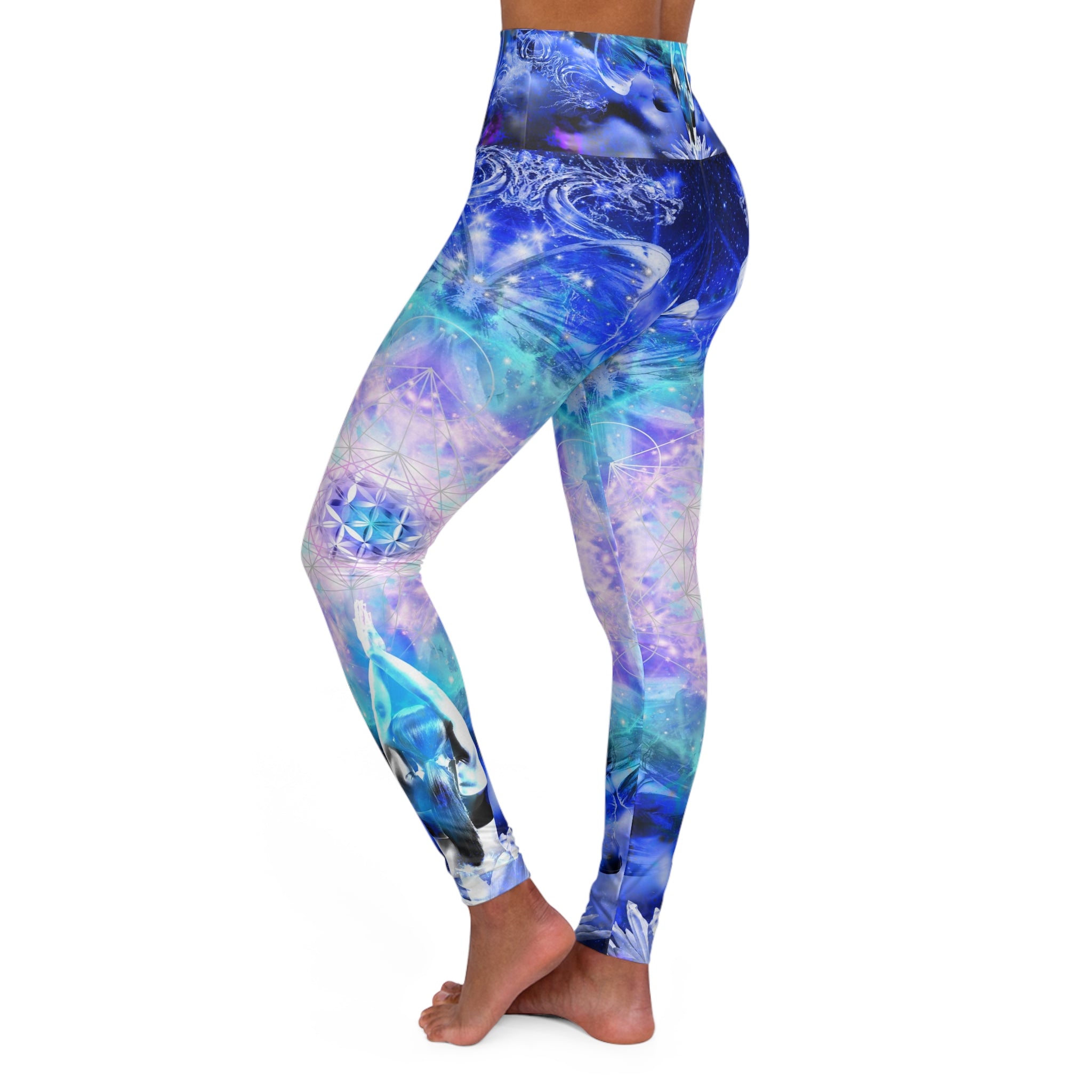 Amen Jin's Katerina's Eros & Psyche Metamorphosis Meditations Yoga Leggings