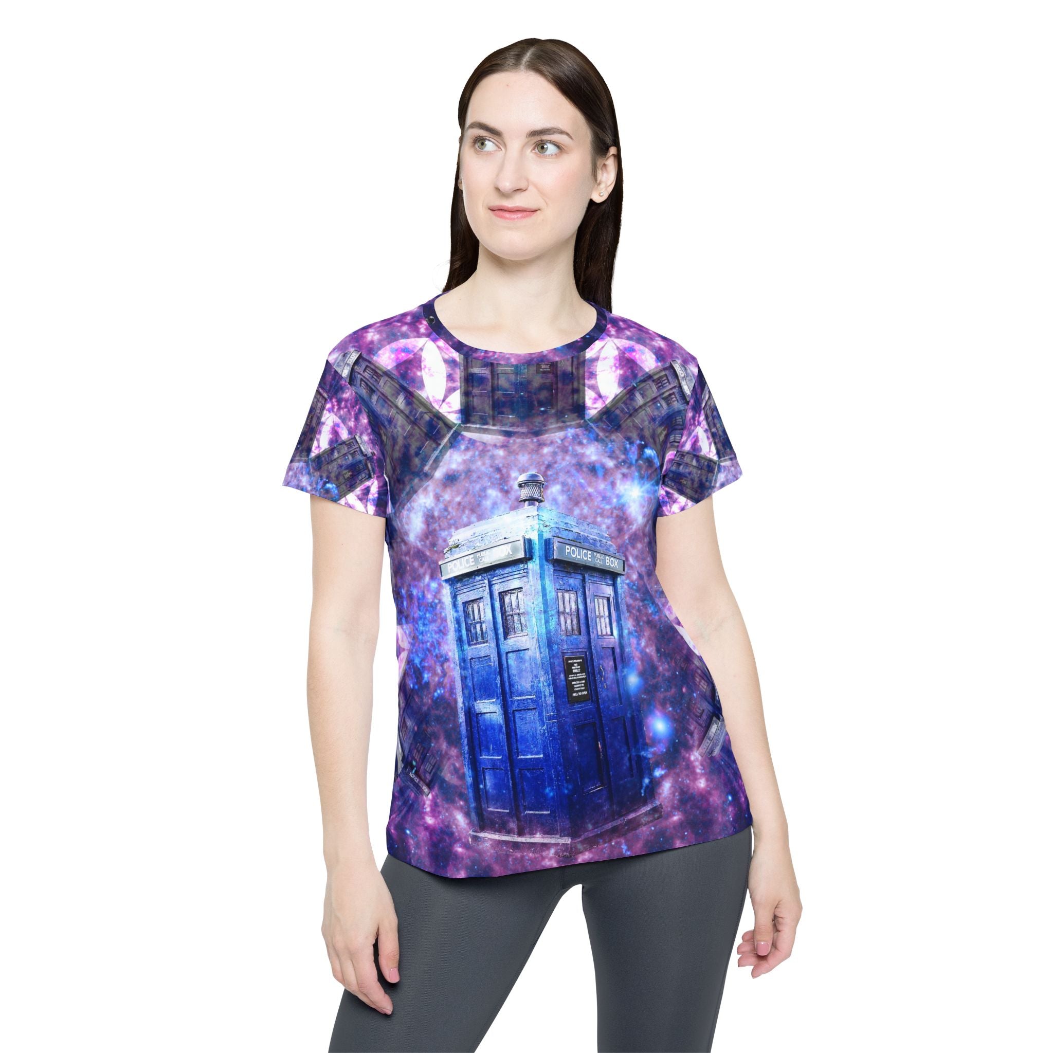 Katerina's Through Time and Space Doctor Meditations Women's Sports Jersey
