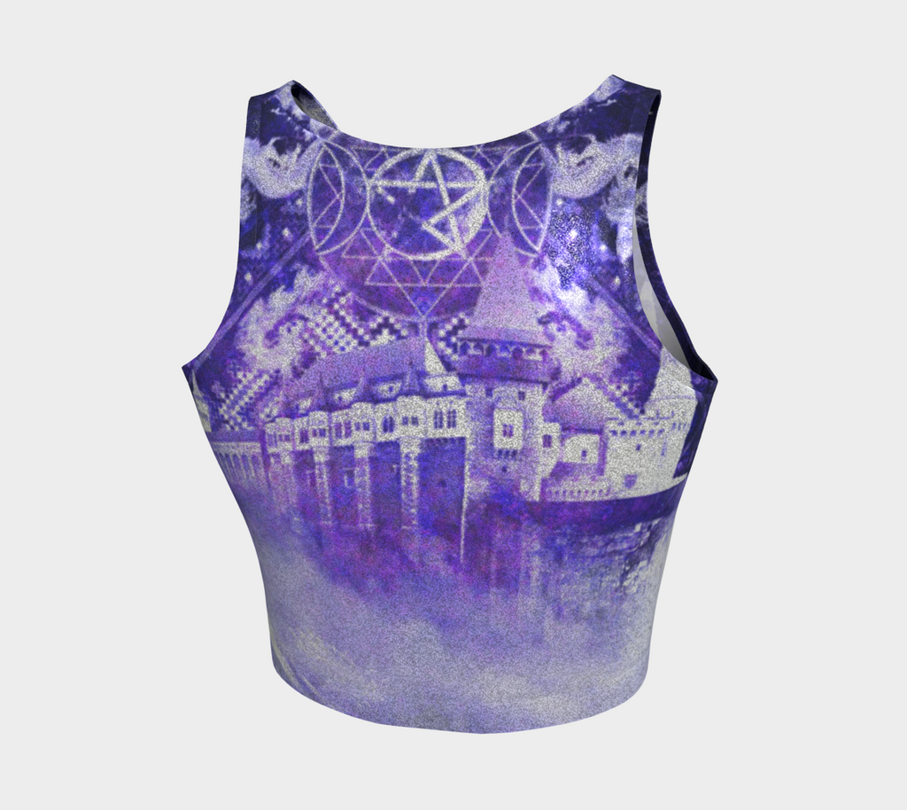 Katerina's Dragon's Eye Dracularian Meditations Crop Top