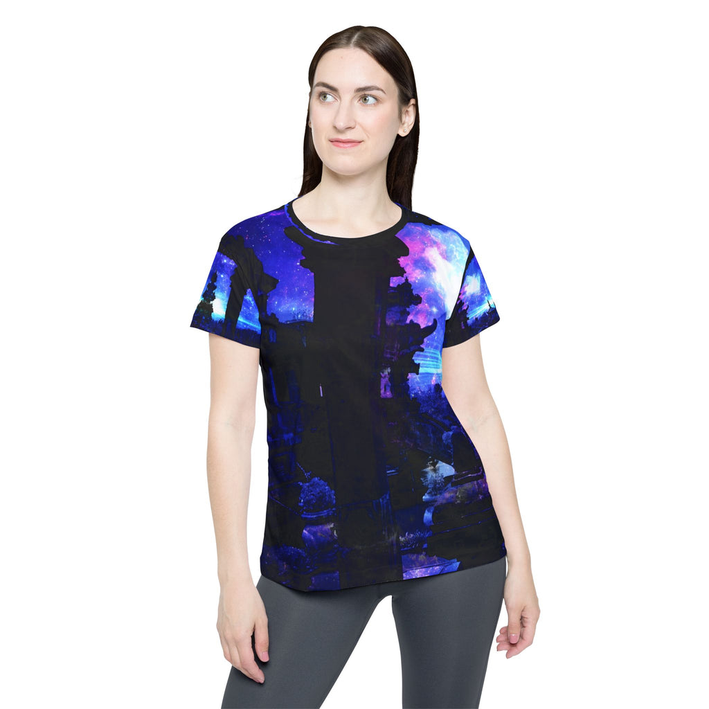Iridescent Balinese Dreams Women's Sports Jersey