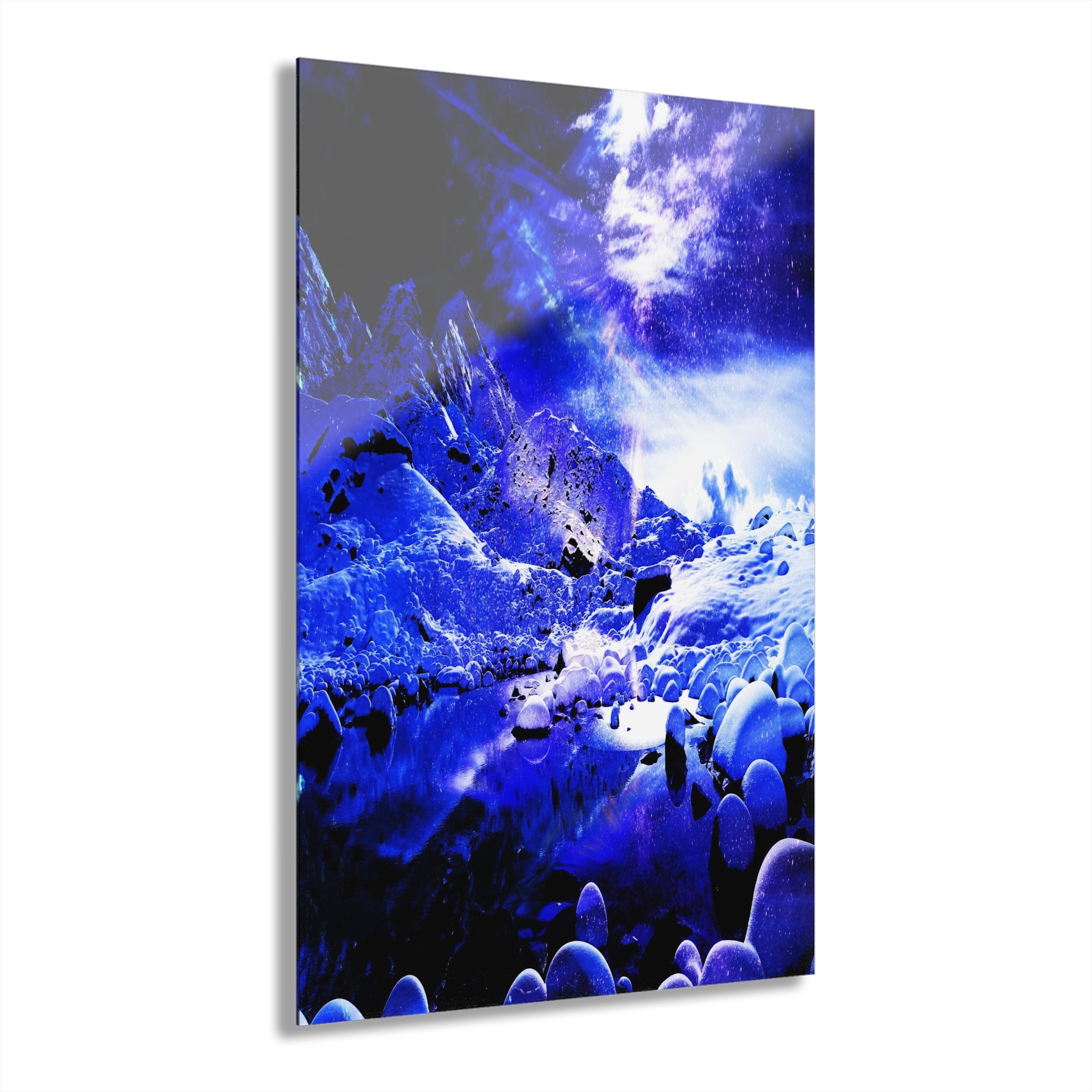 Yule Night Dreams Acrylic Prints (French Cleat Hanging)