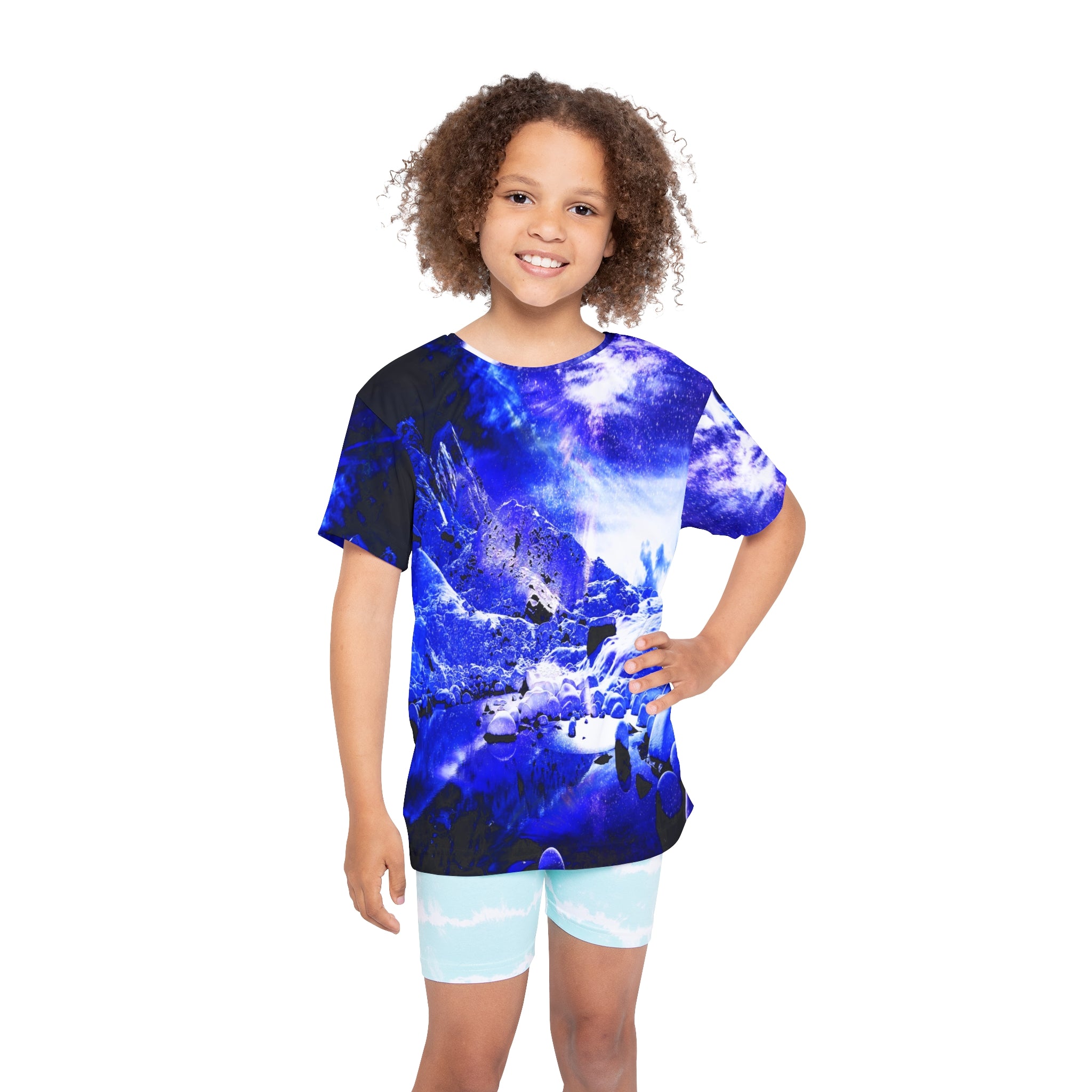 Yule Night Dreams Kids Sports Jersey