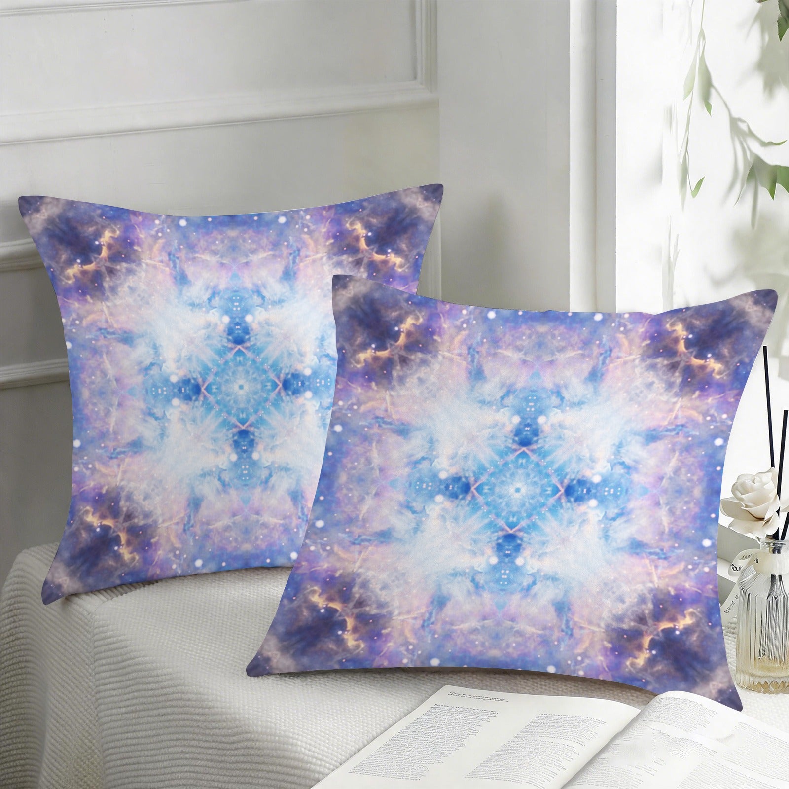 Katerina's Winterborn Desires Custom Pillow Cases 18" x 18" (2-Pack) | Ships from USA
