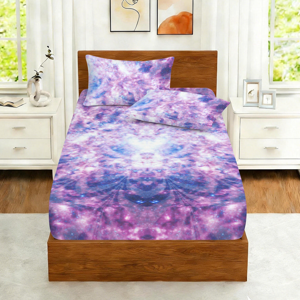 Katerina's Through Time & Space Desires Twin Bedding Set (Fitted Sheet + Pillowcases) | Ships from USA