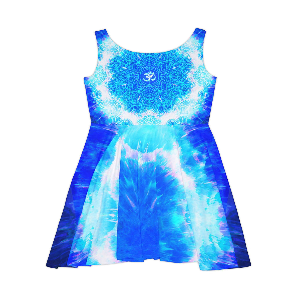 Amen Jin's Blue Sun Om Meditations Women's Skater Dress