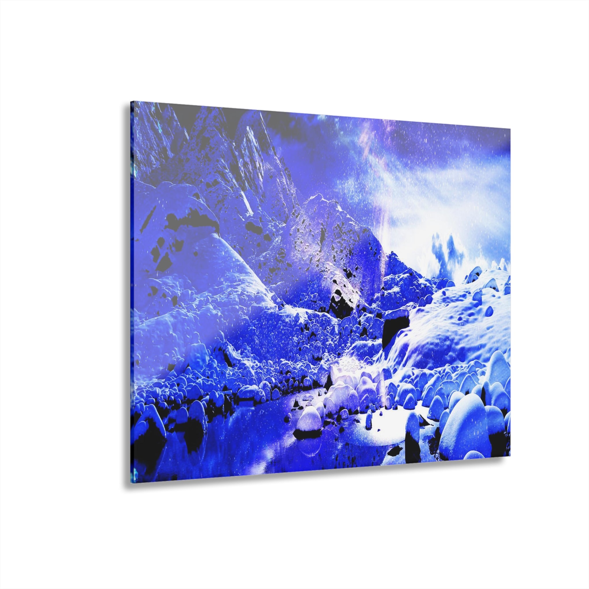 Yule Night Dreams Acrylic Prints (French Cleat Hanging)