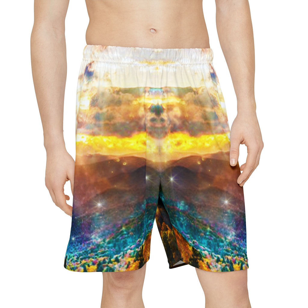 Katerina's Smoky Mountain Memories Dreams  Men’s Sports Shorts