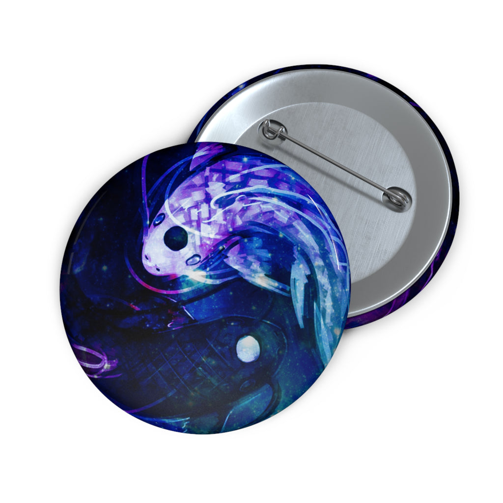 Dancing Serenity Yin Yang Dreams Pin Buttons