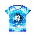 Amen Jin's Blue Sun Fairy Om Meditations Women's Sports Jersey