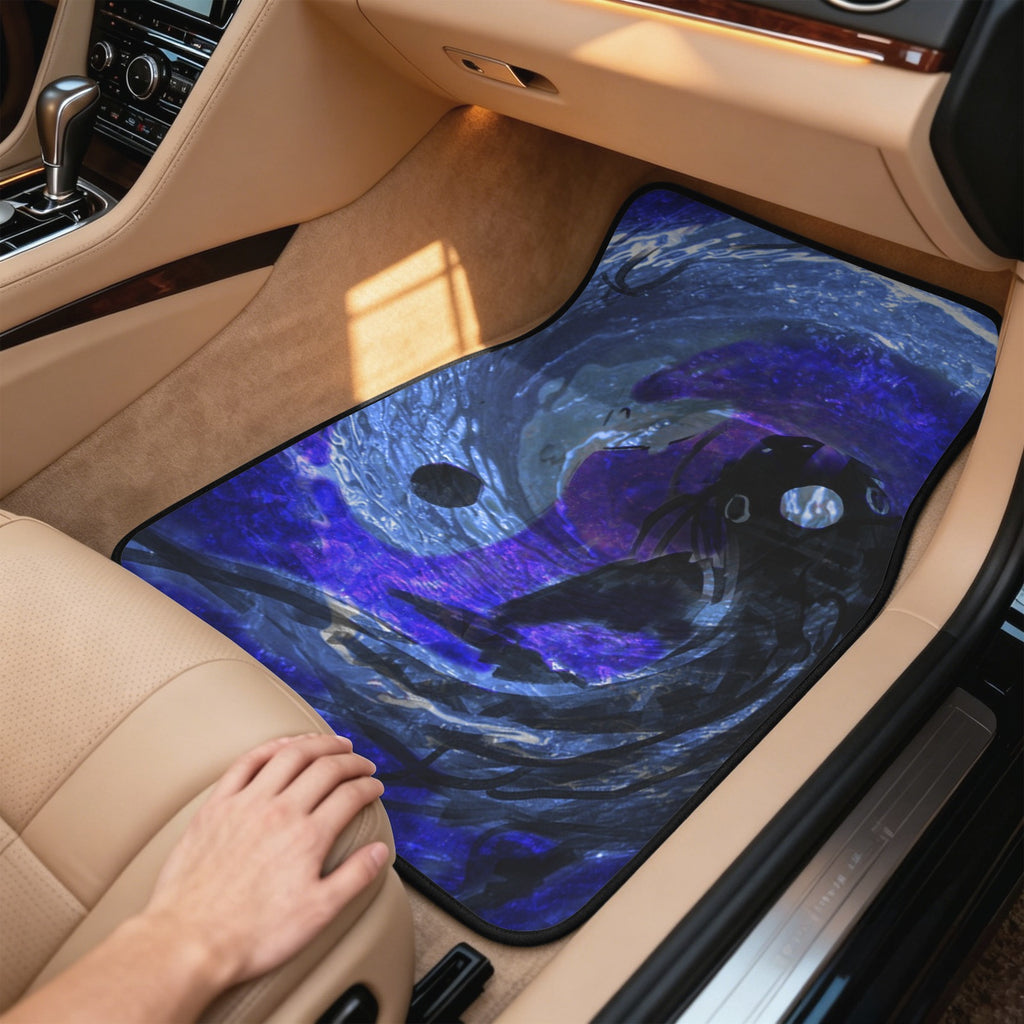 Katerina's Dragon's Eye Koi Desires 4-Piece Car Floor Mats （Customized Separately）| Ships from USA