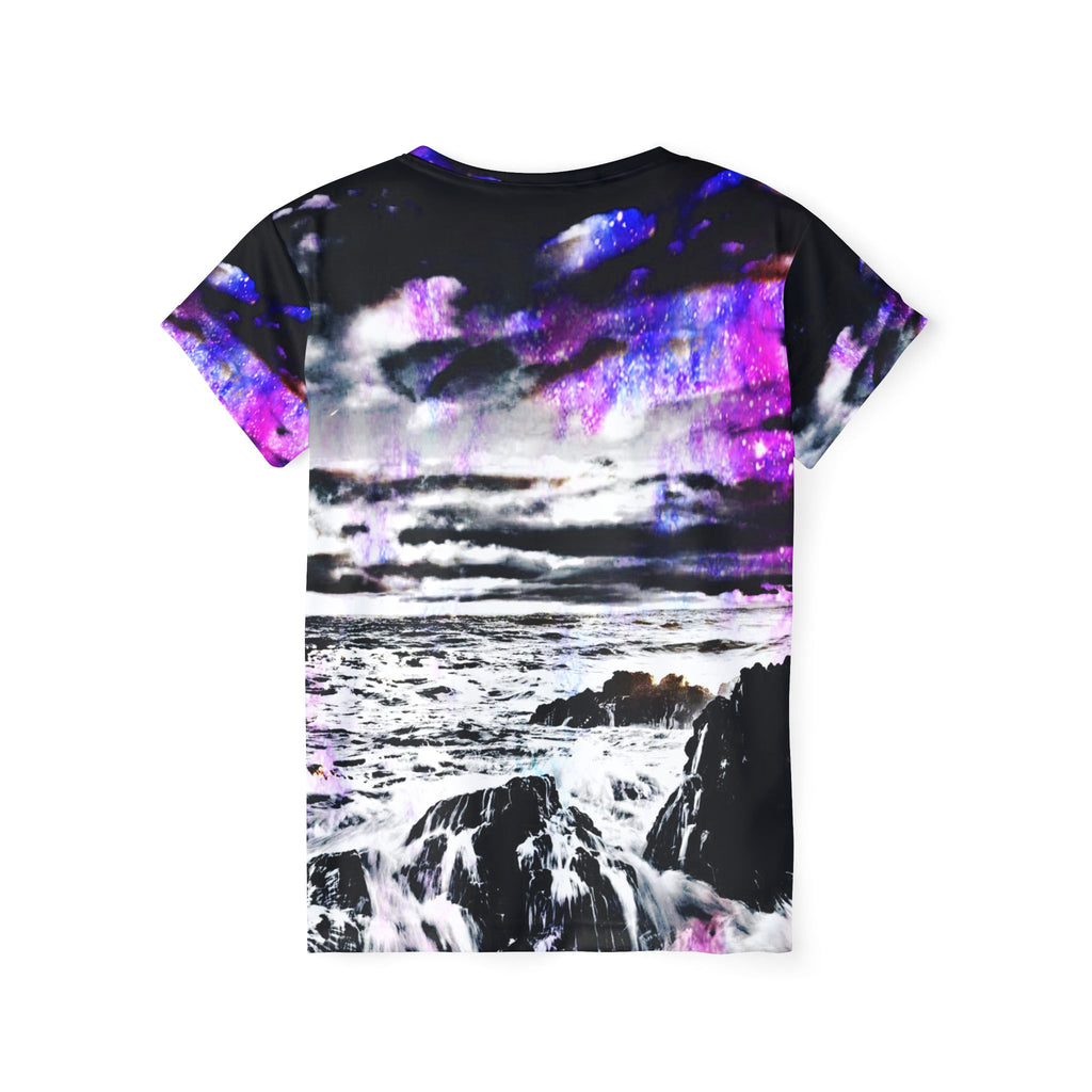 Rainbow Universe Cosmic Falls Dreams Women's Sports Jersey